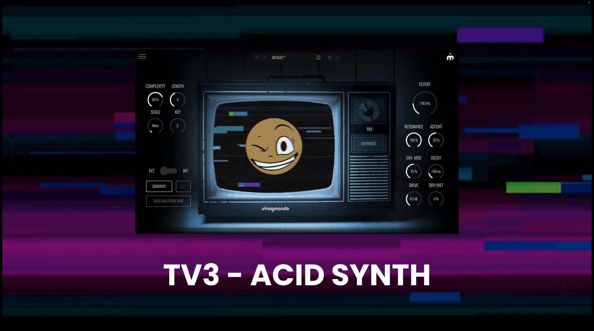 TV3 is an Acid Synthesizer
